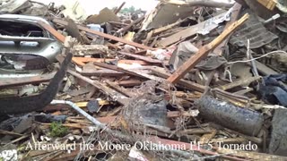 The Moore Oklahoma F5 Tornado!🌪️ Aftermath