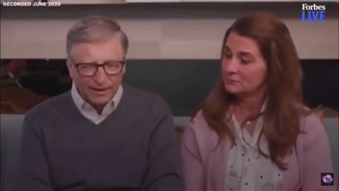 Bill Gates on population control + Melinda microchip clip