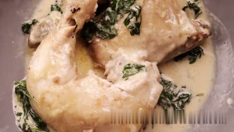 Keto Recipes #3: Keto Chicken Florentine