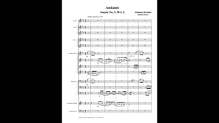 Johannes Brahms – Andante, Op. 5 (Woodwind Choir)