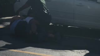 Man Tries to Cartwheel out of Police Custody