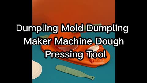 Dumpling Mold Dumpling Maker Machine Dough Pressing Tool