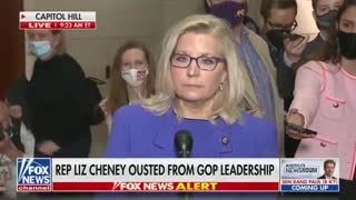 LOSER Liz Cheney Ousted From GOP Leadership - Declares War on Republicans