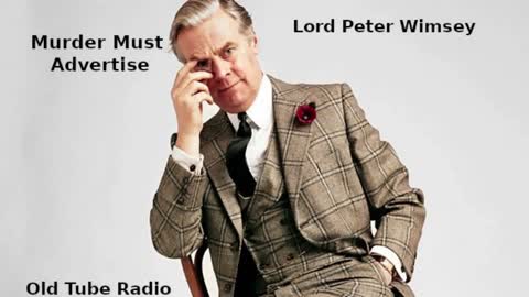 Murder Must Advertise Lord Peter Wimsey