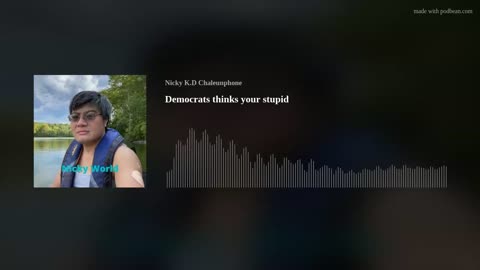 Democrats thinks your stupid