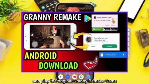 GRANNY REMAKE DOWNLOAD ANDROID | HOW TO DOWNLOAD GRANNY REMAKE IN ANDROID | GRANNY REMAKE DOWNLOAD