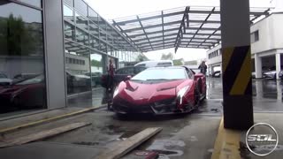£3.4 Million Lamborghini Veneno Roadster SUPER RARE