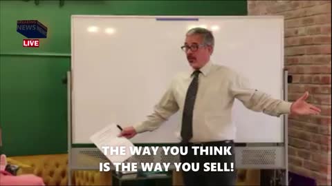 SELLING MINDSET: The Way You THINK Is The Way YOU Will SELL!