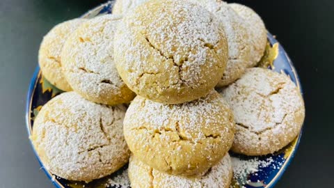 Cookies | Cookery | Melt in Your Mouth Cookies | Ghriba Bahla Moroccan Sesame Cookies