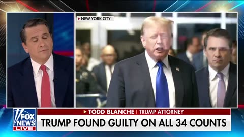 Trump lawyer Todd Blanche says Donald Trump’s constitutional rights were violated.