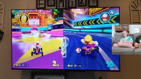 Mario Kart - Toad vs. Wario