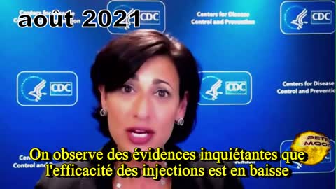 Vaccins COVID selon Rochelle Walensky Directrice du CDC : avant et après