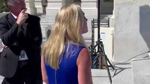 WATCH: Marjorie Taylor Greene and Debbie Dingell Get into Epic Screaming Match on Capitol Steps