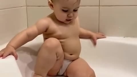 Cute chubby baby_funny video