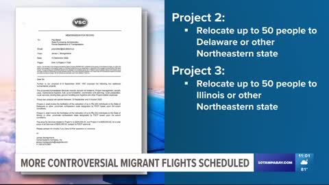 Florida spent almost $1 million for two more migrant flights