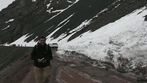 Embalse el Yeso at Cajon Del Maipo in Chile