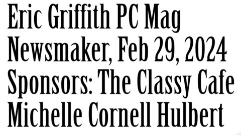 Wlea Newsmaker, February 29, 2024, Eric Griffith