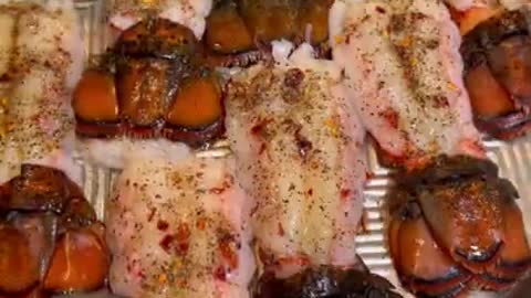 Lobster Tail Skewers w/Garlic Teriyaki Glaze Recipe