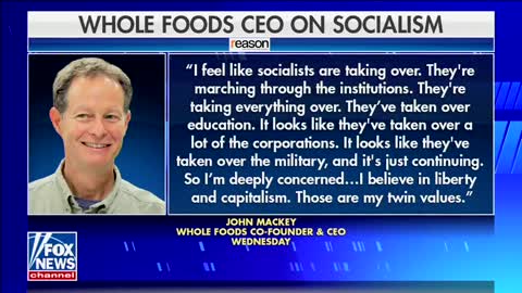Liberals Losing Their Mind Over Whole Foods CEO's Comments About Woke Socialists