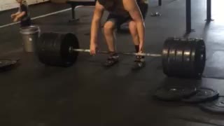 My boy Zach hitting 455 lbs deadlift