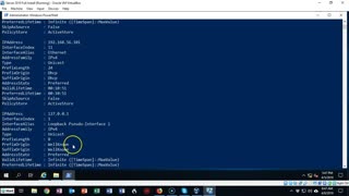 Assign a Static IP address Using PowerShell