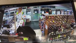 Black Bear Keeps Customers Out of Gas Station