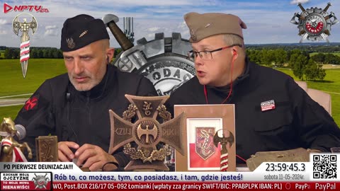 PO PIERWSZE DEUNIZACJA Sob.11.05.2024r. Wojciech Olszański, Marcin Osadowski NPTV.pl Rodacy Kamraci