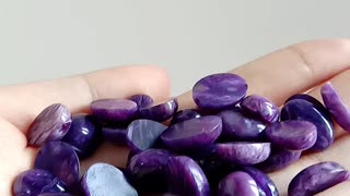 10mm*14mm Charoite smooth beads Gemstone Stones for Jewelry Making high quality Genuine Gemstone