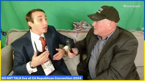 DO NOT TALK Live at CA Republican Convention 2024 with LEO ZACKY