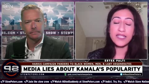 Media LIES About Kamala Popularity: Harris Campaign Panders To Black Women, Men, & LGBT Degenerates