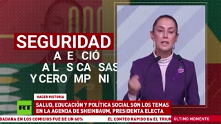 La agenda de Sheinbaum, presidenta electa de México