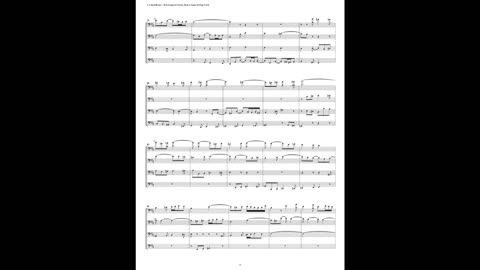 J.S. Bach - Well-Tempered Clavier: Part 2 - Fugue 18 (Euphonium-Tuba Quartet)