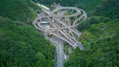 Fun Fact: The Building with a Highway Through It Unveiling Japan's Gate Tower!