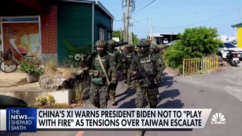 China's Xi warns Biden over Taiwan