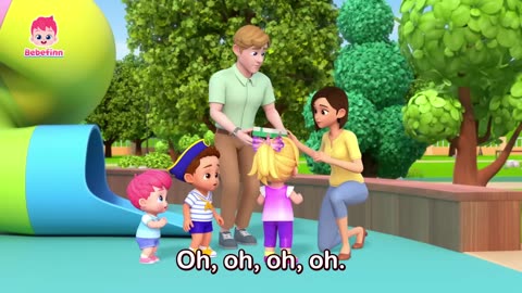 Cocomelon-Ouch! Bebefinn Got A Boo Boo! _ Boo Boo Song In The Park _ Fun Nursery Rhymes for Kids