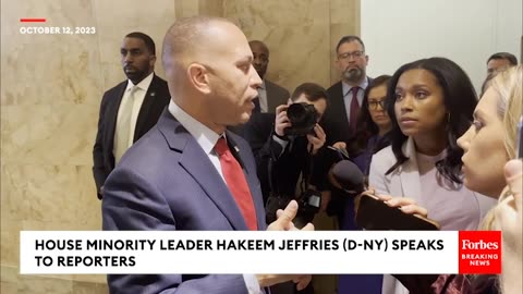 Hakeem Jeffries- House GOP At 'Civil War' Amidst Need To Help Israel Defeat Hamas