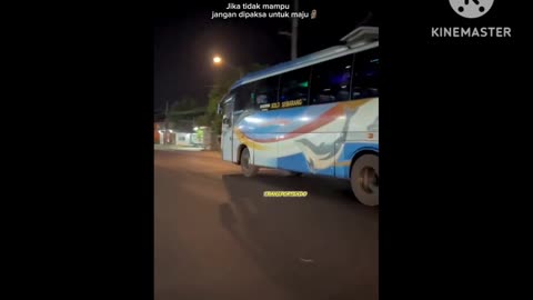 One of the fast bus indonesia