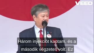 A volt japán belügyminiszter,Kazuhiro Haraguchi bocsánatot kér a COVID-19 oltás áldozataitól