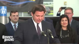 DeSantis Shreds the Media in Brandon, Florida