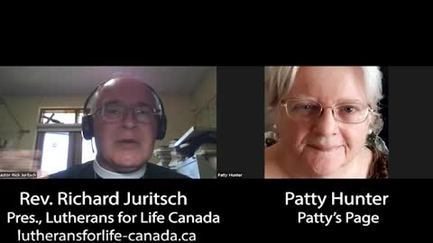 Patty's Page - Guest: Rev. Richard Juritsch, Lutherans for Life Canada