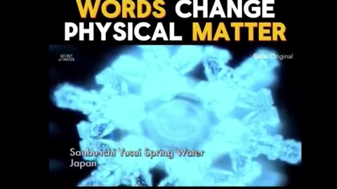 Dr. Masaru Emoto’s research shows the power of intention on water