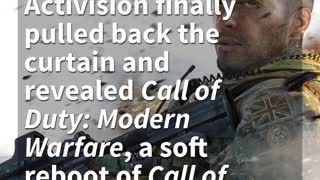 John “Soap” McTavish Is Returning in Call of Duty: Modern Warfare