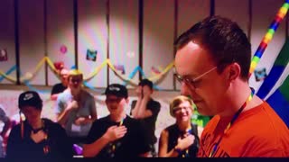 Pete Buttigieg’s Husband Leads Children In Pledge To The Gay Pride Rainbow