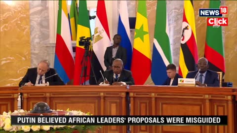 Russia Vs Ukraine War Update | African Leaders Meet Putin On 'Peace Mission' Plan For Ukraine