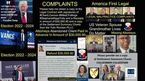 Mike C. Fallings Esq Abandoned Client Tully Rinckey PLLC Refund $30,555.90 Legal Malpractice