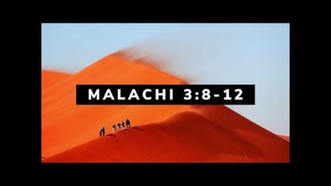 Malachi 3.8-12 'God’s Rightful Share' Dedicated2Jesus Daily Devotional Audio