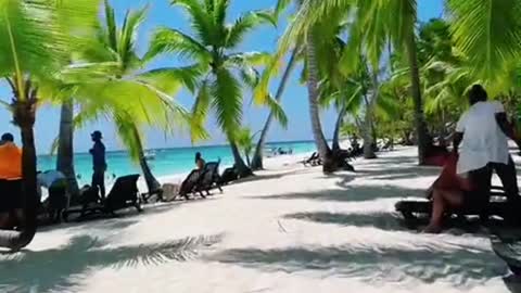 Walk along the beautiful beaches of the Dominican Republic