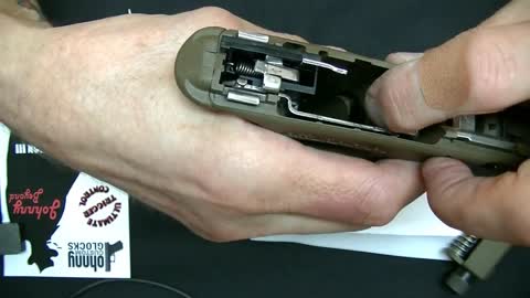 Dialing in Johnny Custom Glocks trigger pt2 EDUCATIONAL ONLY