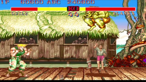 Guile vs Blanka