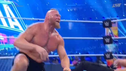Wrestlemania 38 - Roman Reigns vs Brock Lesnar / Winner Takes ALL (Unification Match / FULL MATCH)